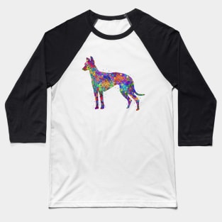 Greyhound dog watercolor Baseball T-Shirt